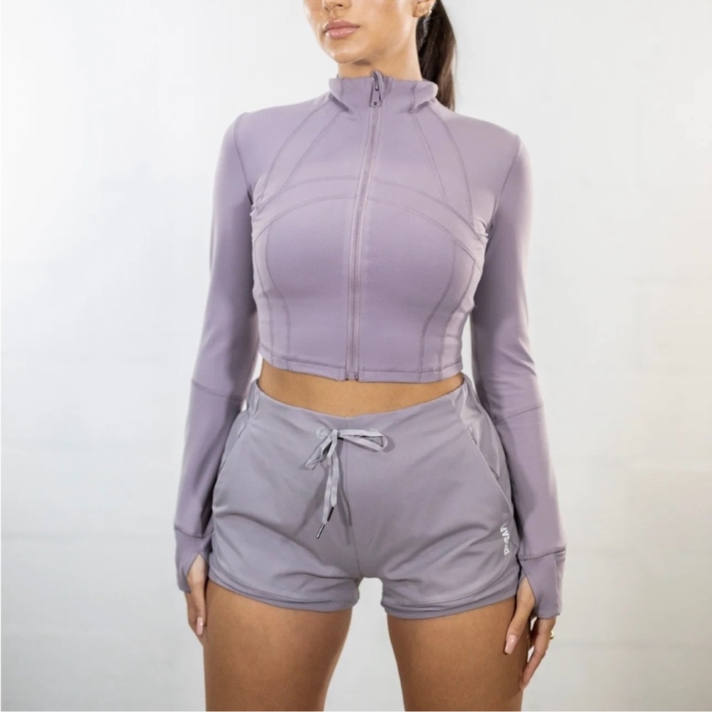 DiosaFit Contour Jacket - Mauve